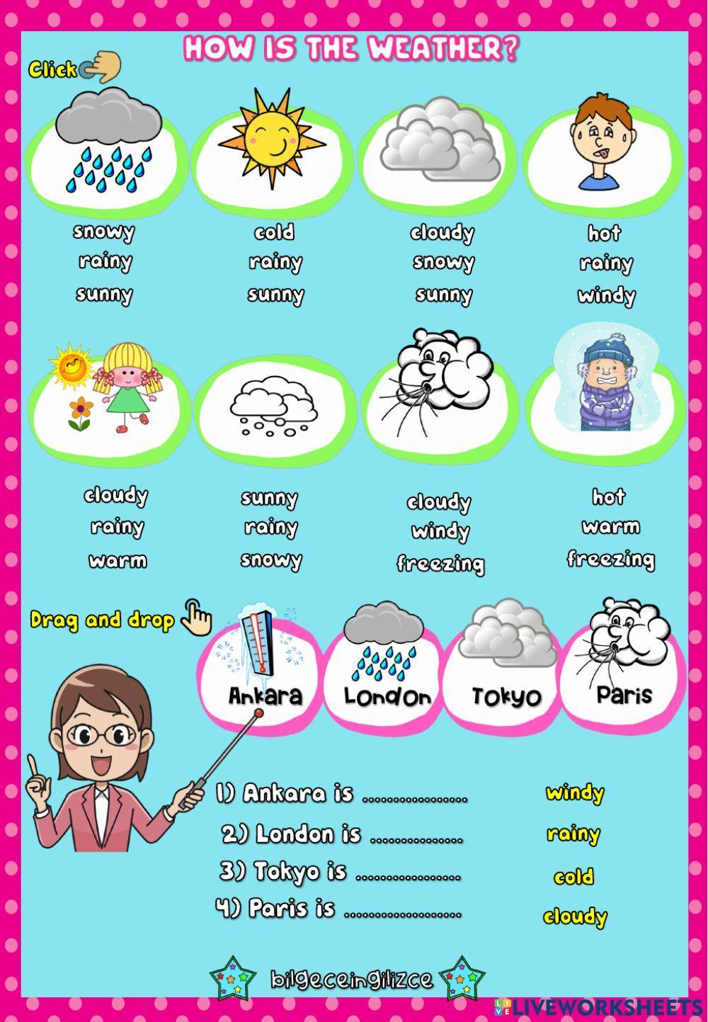 Weather (Multiple choice)