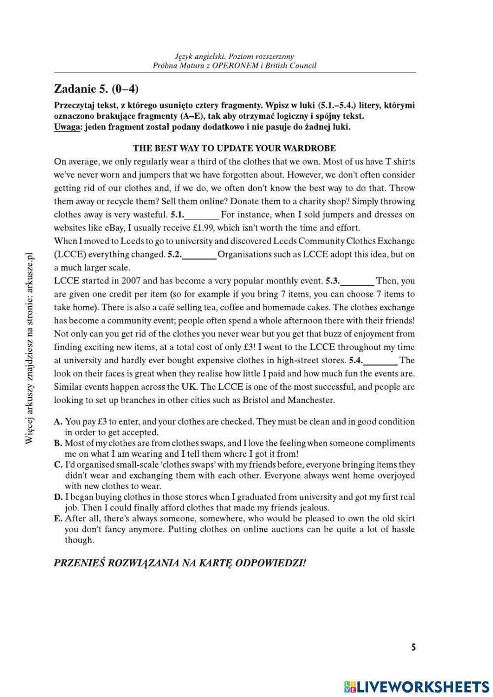 Operon 2019 reading PR