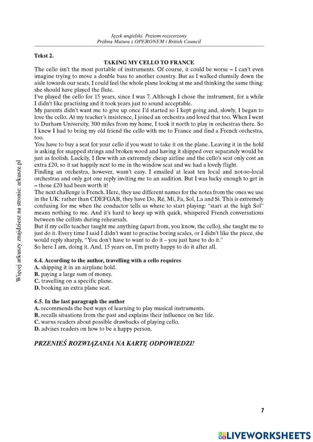 Operon 2019 reading PR