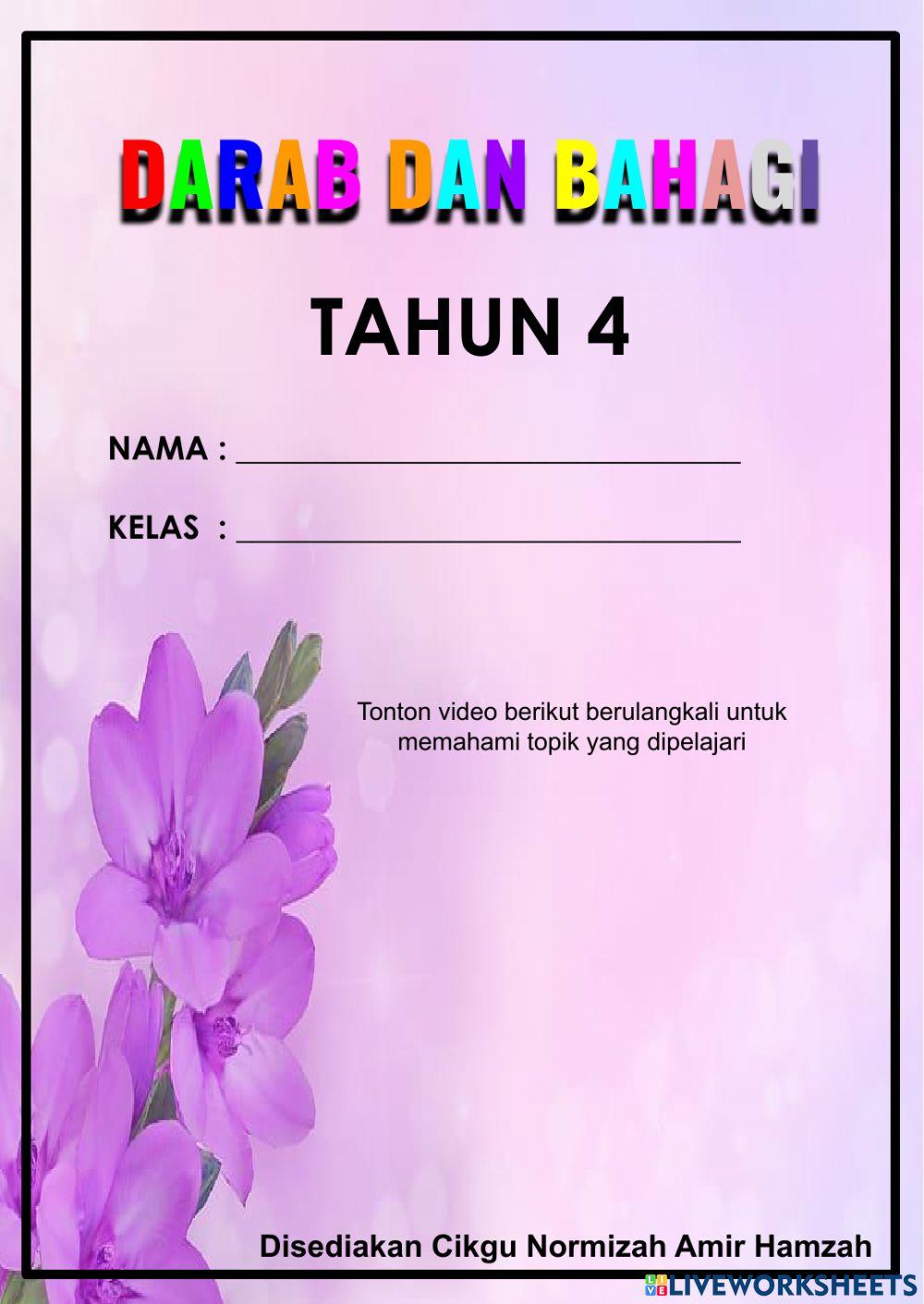 Matematik Tahun 4 Matematik Tahun 4