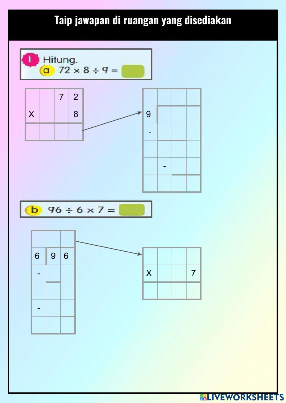 Matematik Tahun 4 Matematik Tahun 4