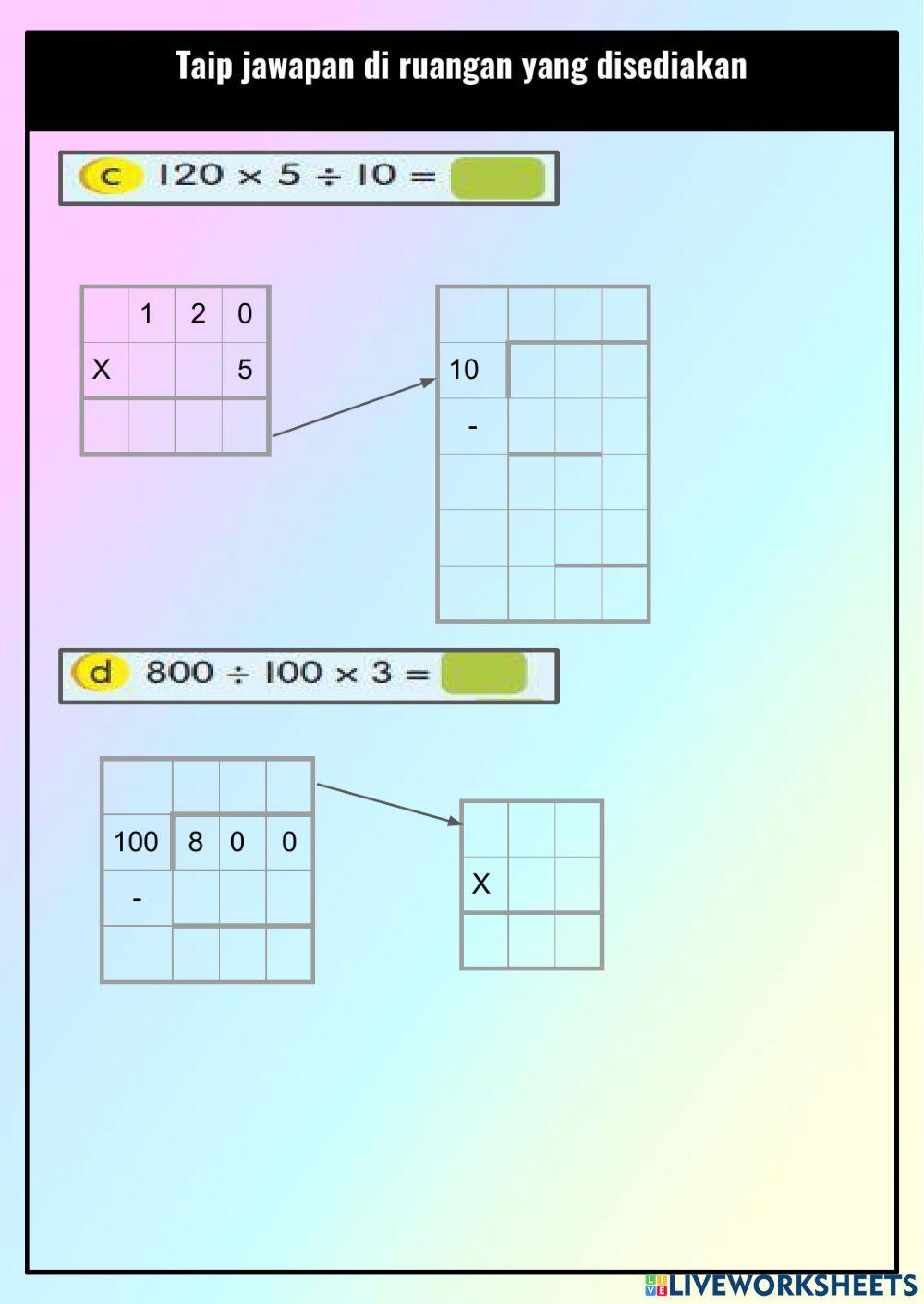 Matematik Tahun 4