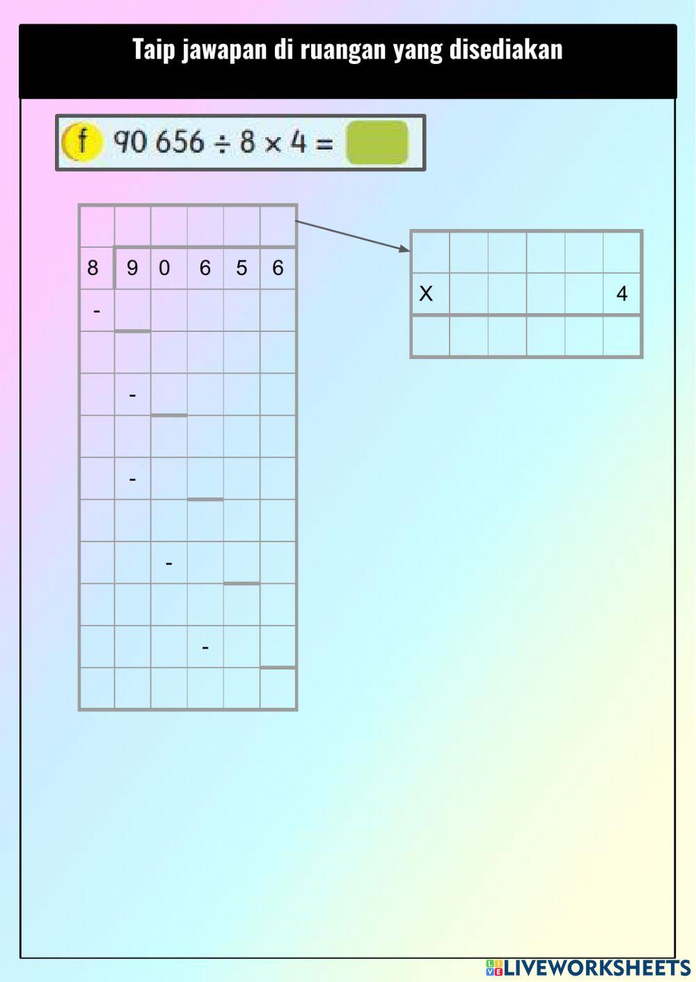 Matematik Tahun 4 Matematik Tahun 4