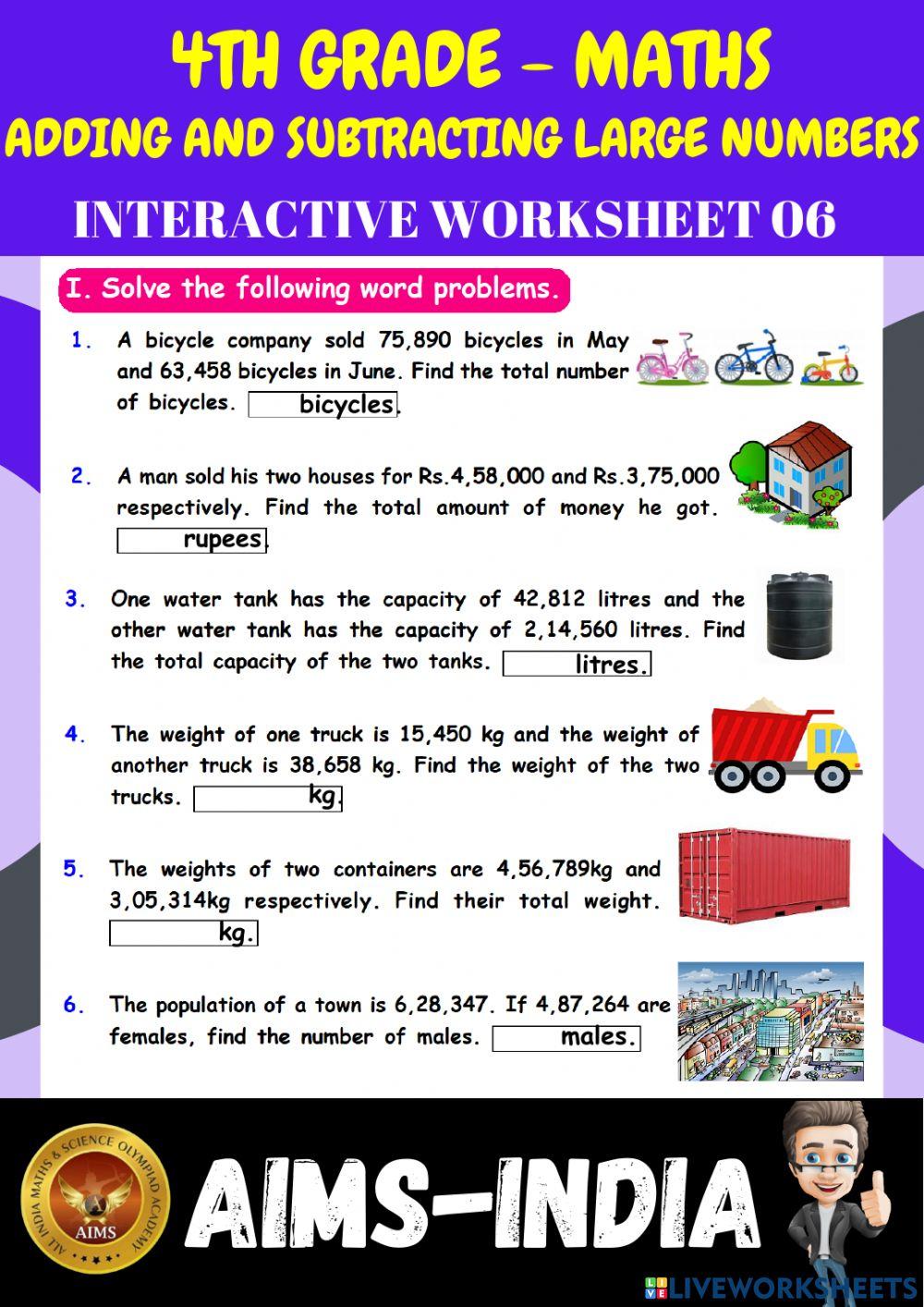 4th-maths-ps06-adding and subtracting large numbers - ch 02