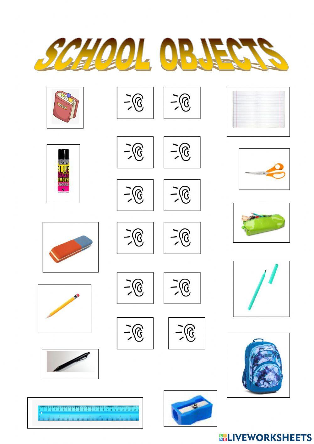 School objects