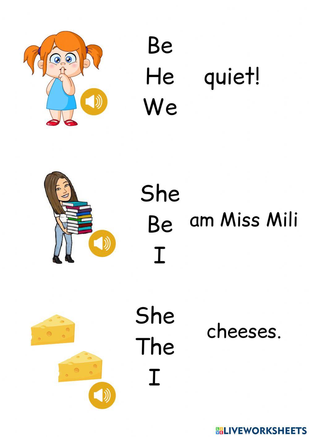 Phase 2 Words Phonics