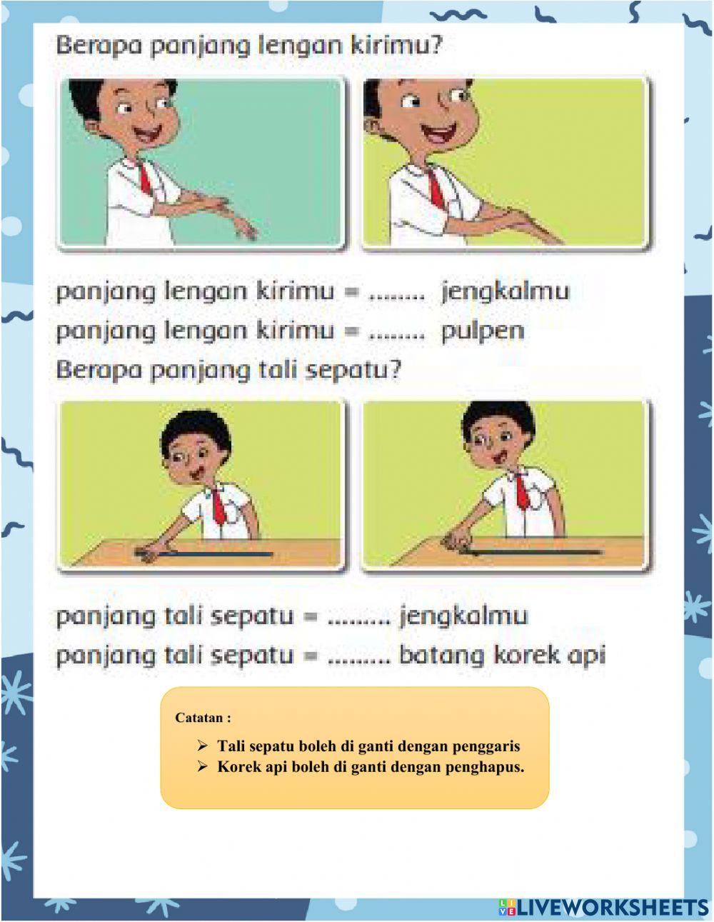 Latihan Soal Tema 8 Subtema 1