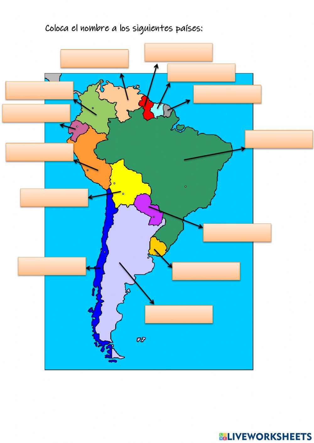 Mapa de América