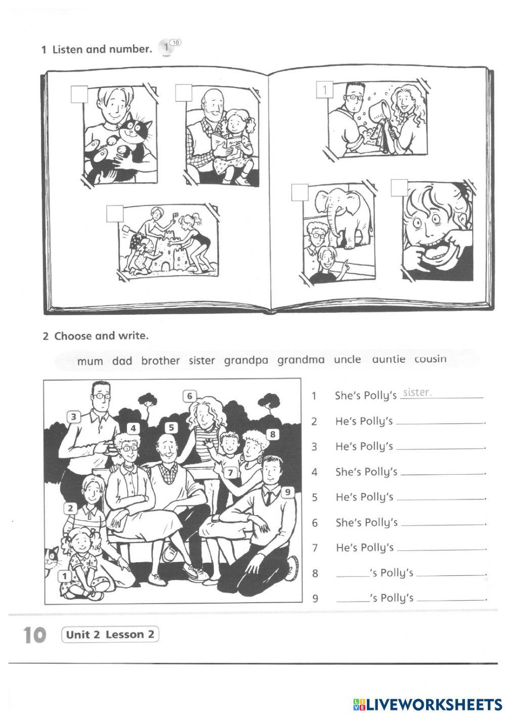 Members of the family