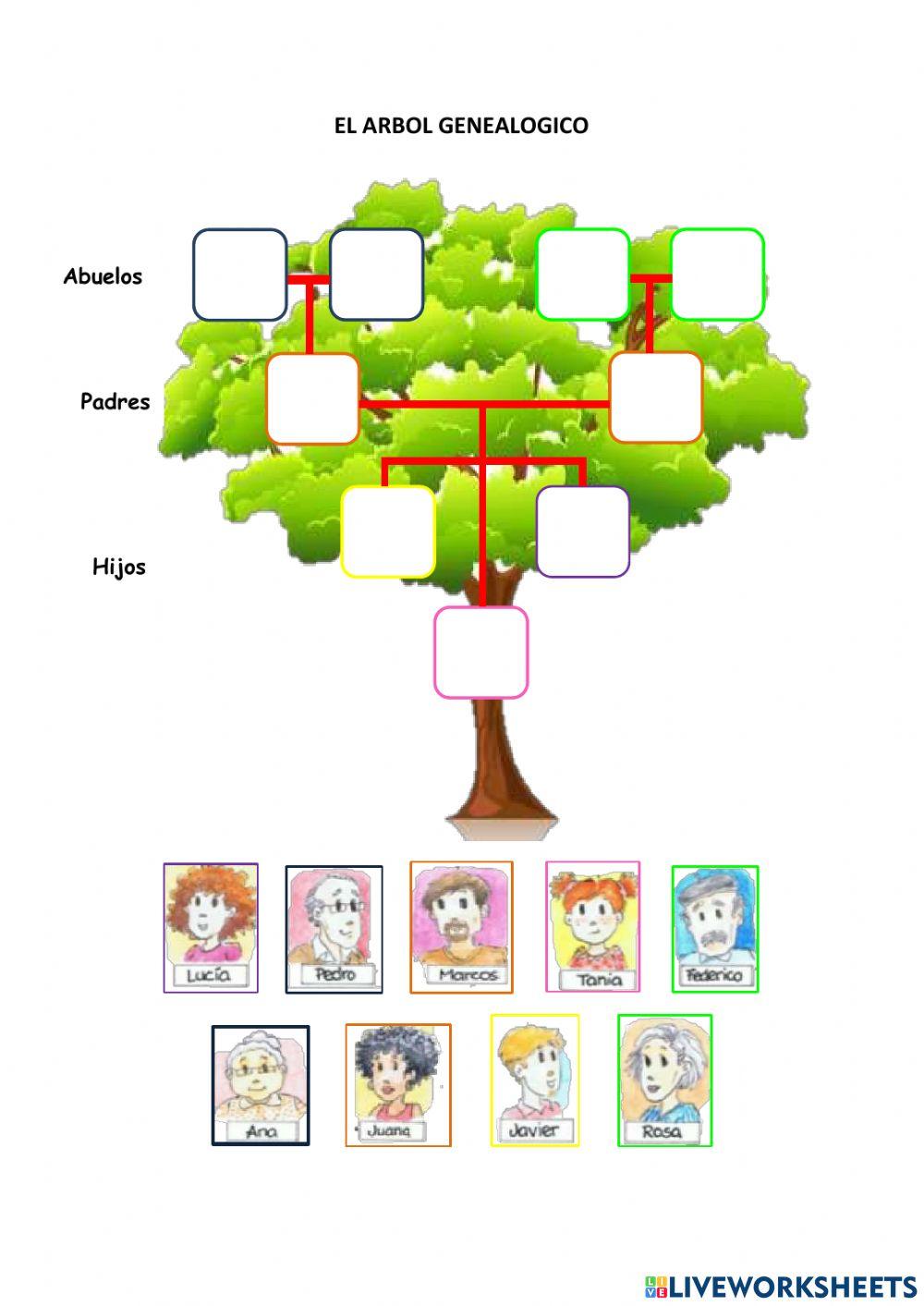 El árbol  genealógico