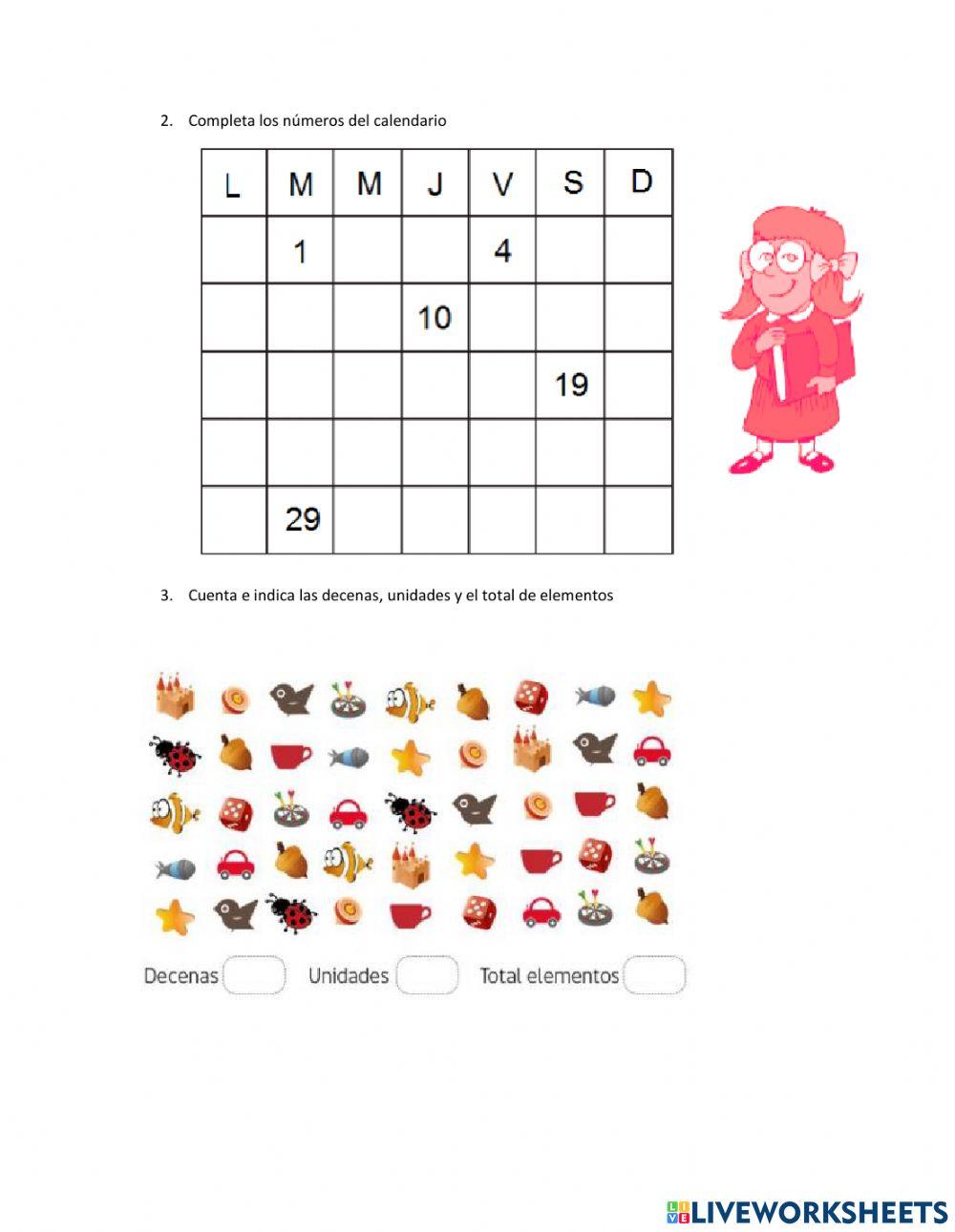 Matemáticas 2° Conteo