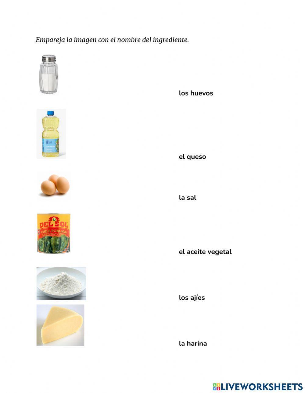 Receta los ajíes rellenos