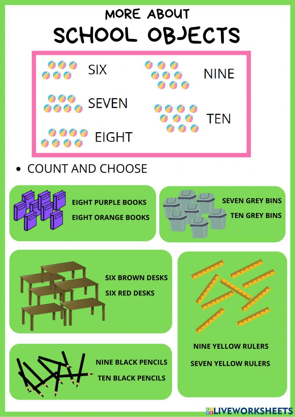 school-objects-online-exercise-for-1-3-grade-live-worksheets