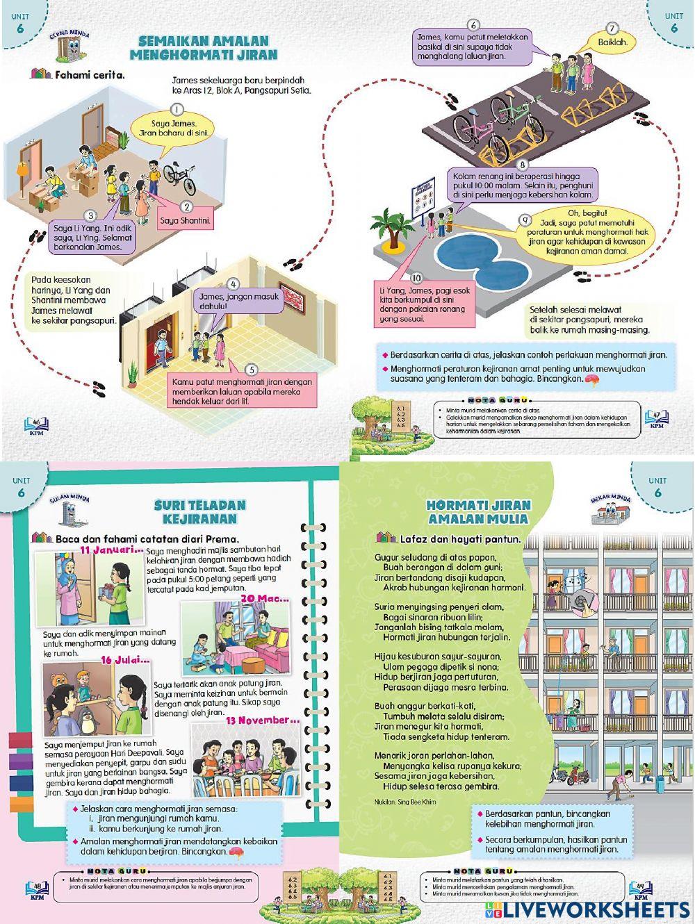 Pendidikan Moral Tahun 4: Hormat - Mari Uji Diri