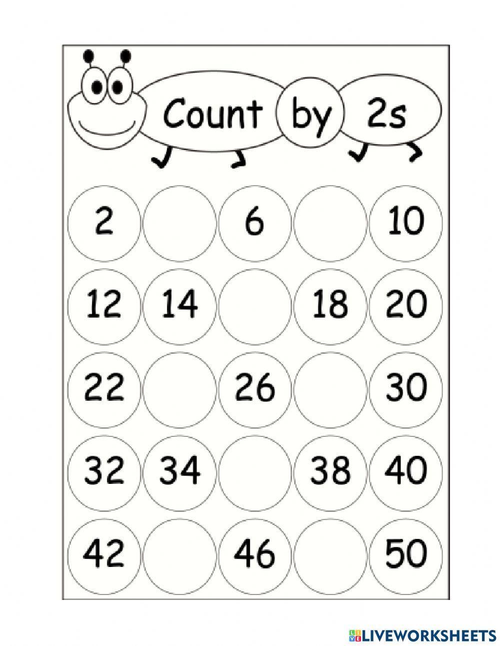 Counting in 2's