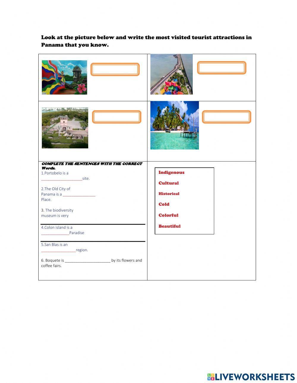 Tourist Attractions in Panama