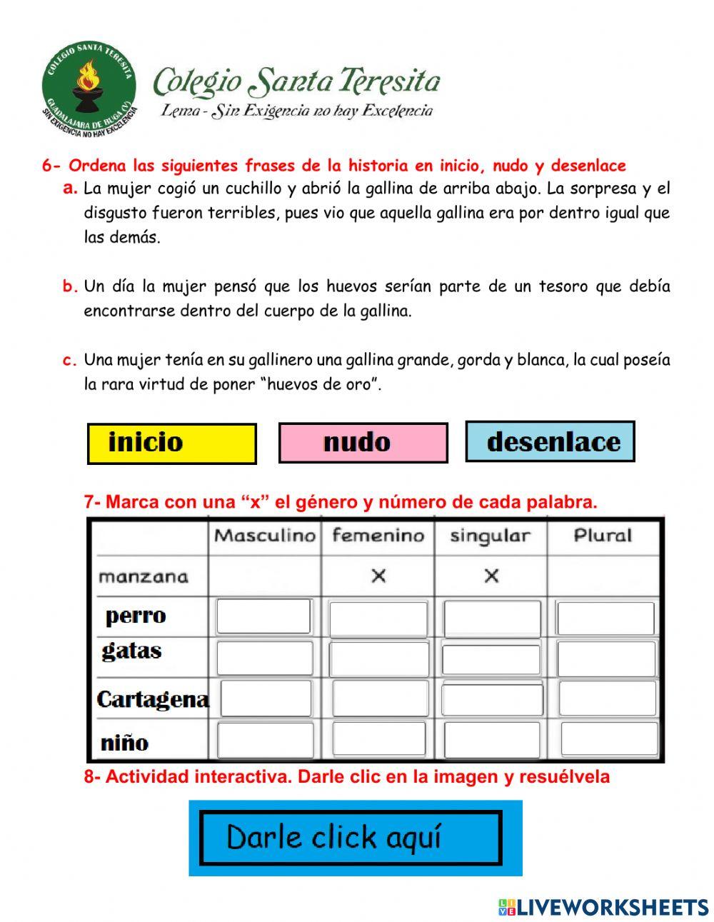 Evaluación 3°