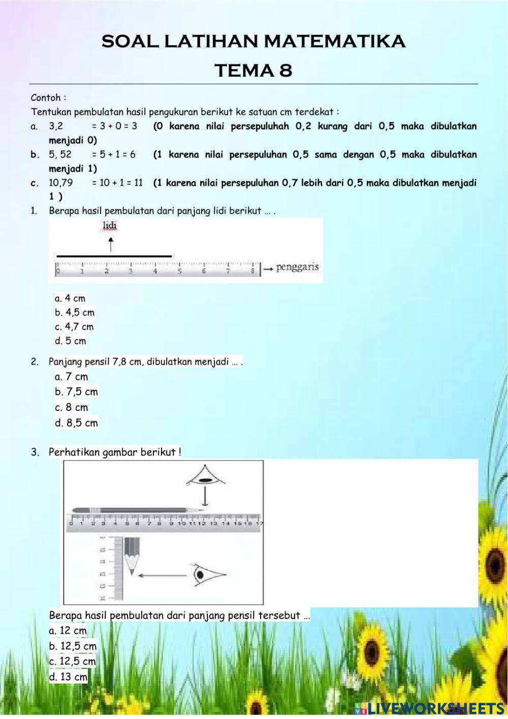 Matmatika pembulatan
