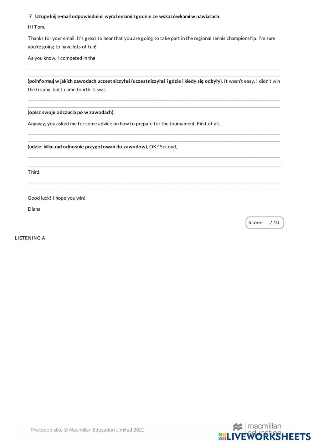 Brainy 7 unit 6 test