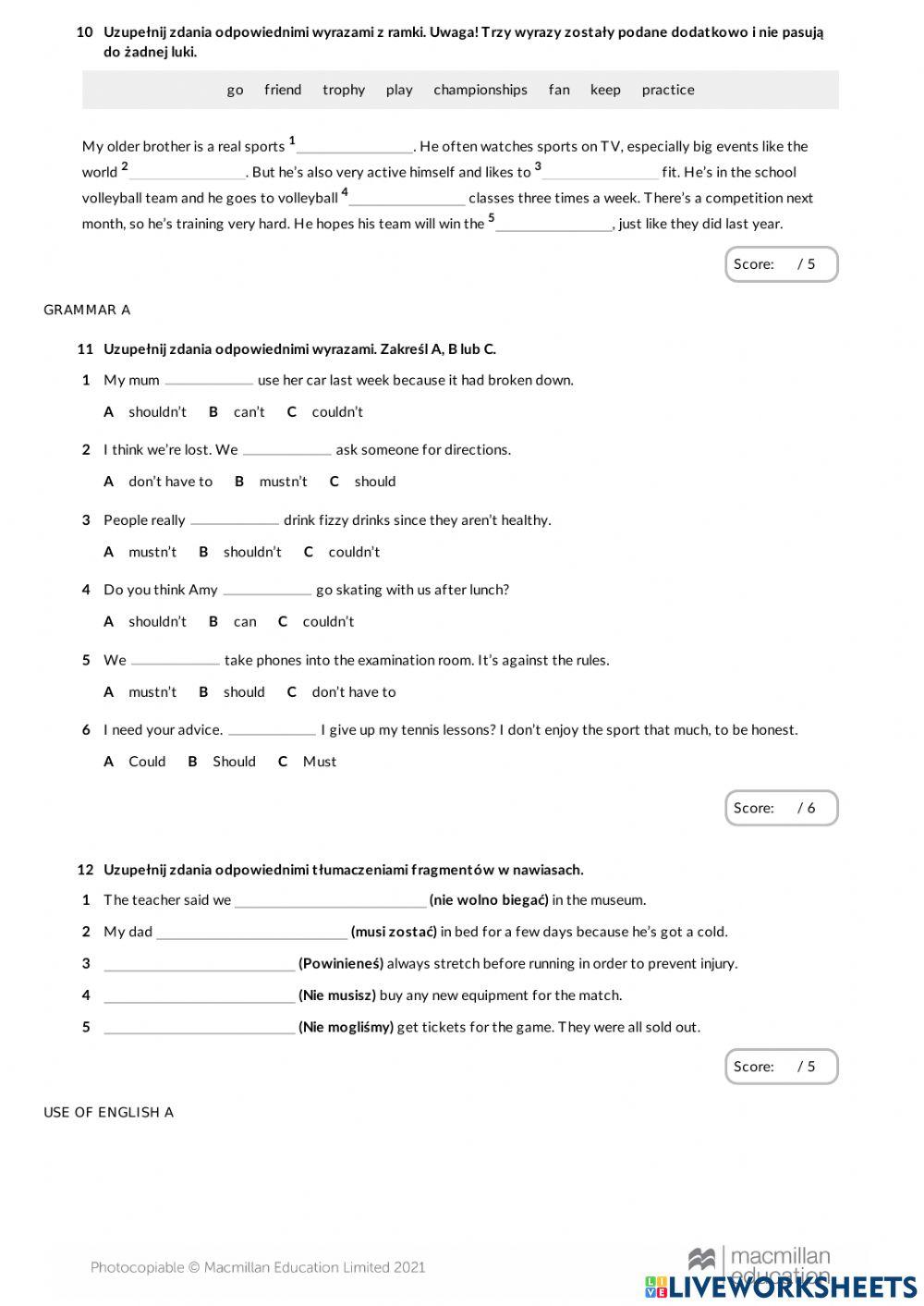 Brainy 7 unit 6 test