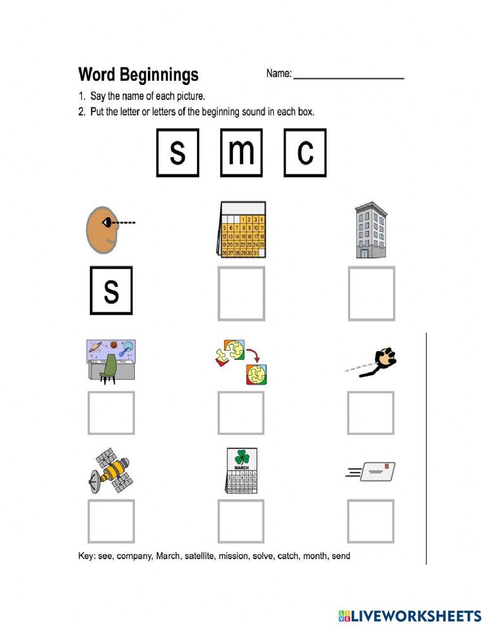 Removing Trash Word Beginnings