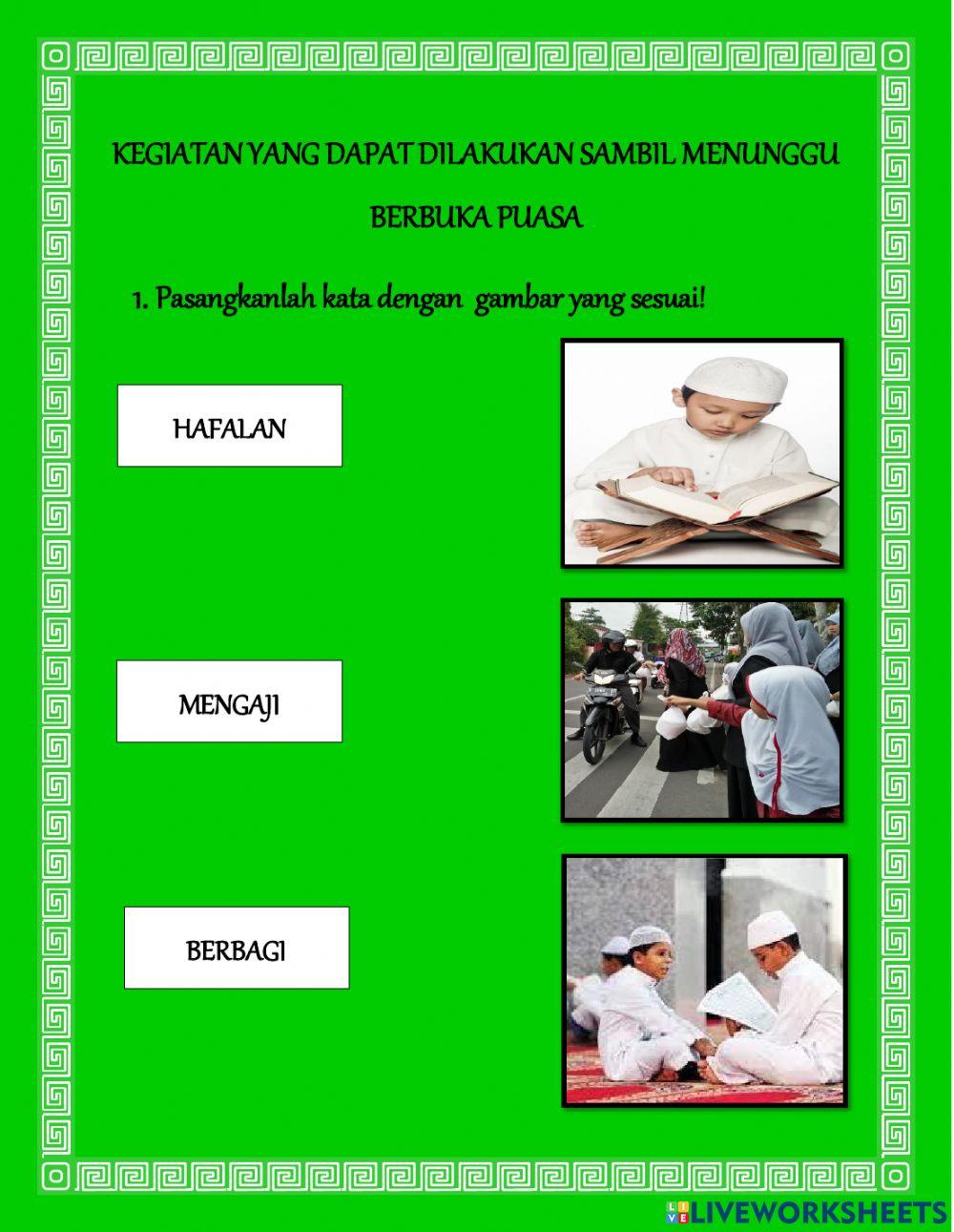 Worksheet Ramadhan2