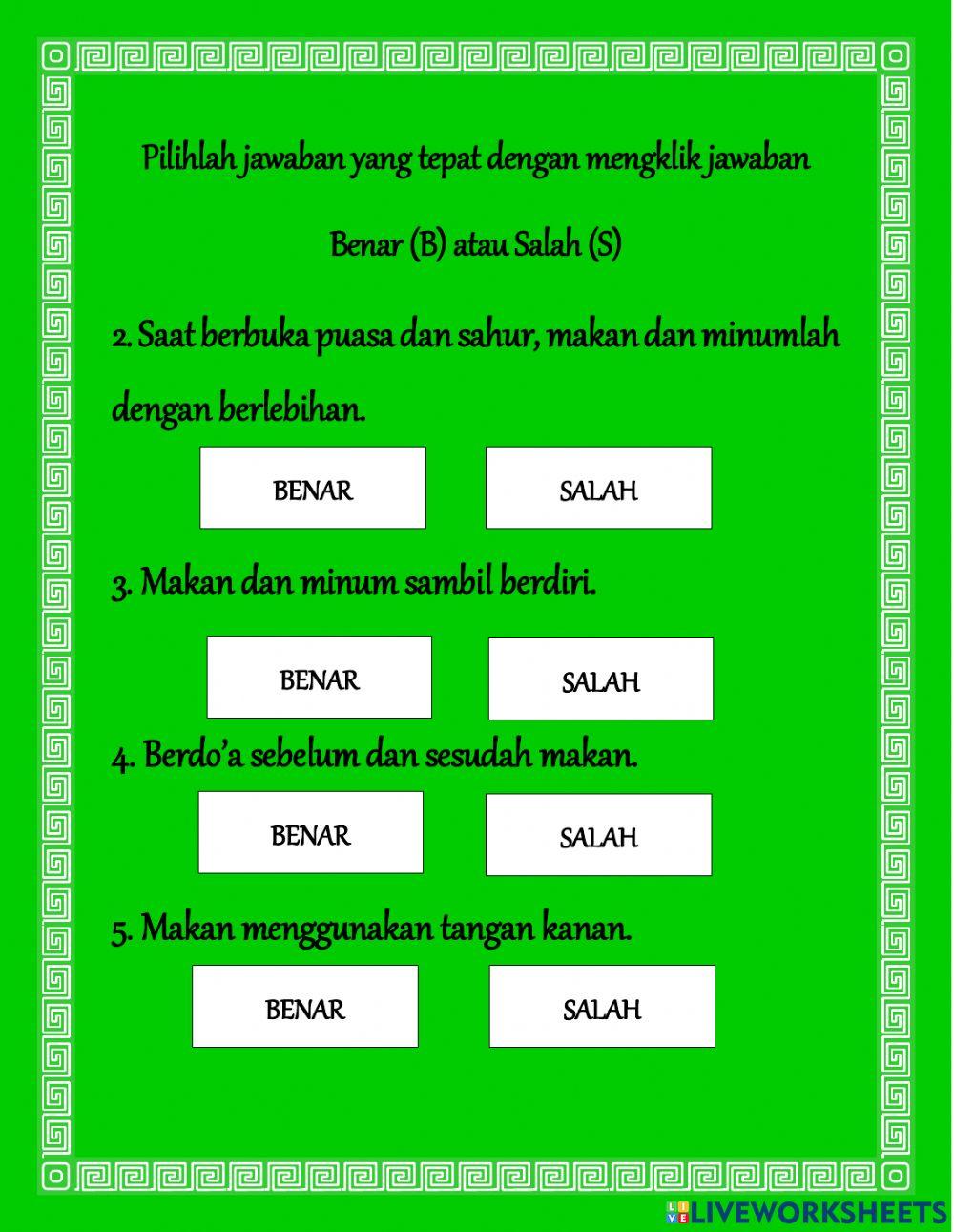 Worksheet Ramadhan2