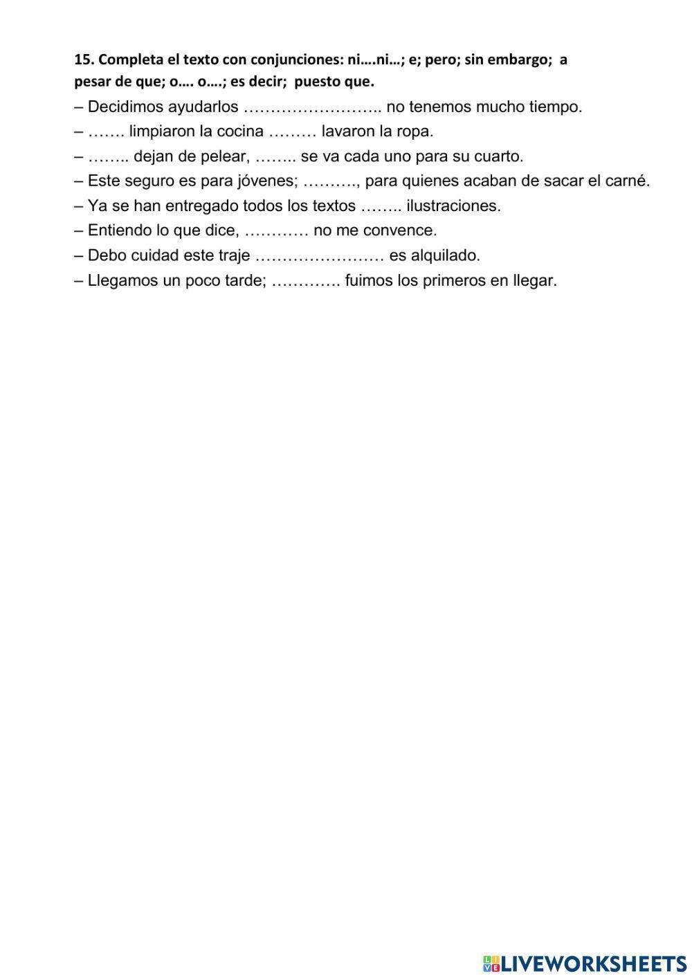 Sustantivos y adjetivos