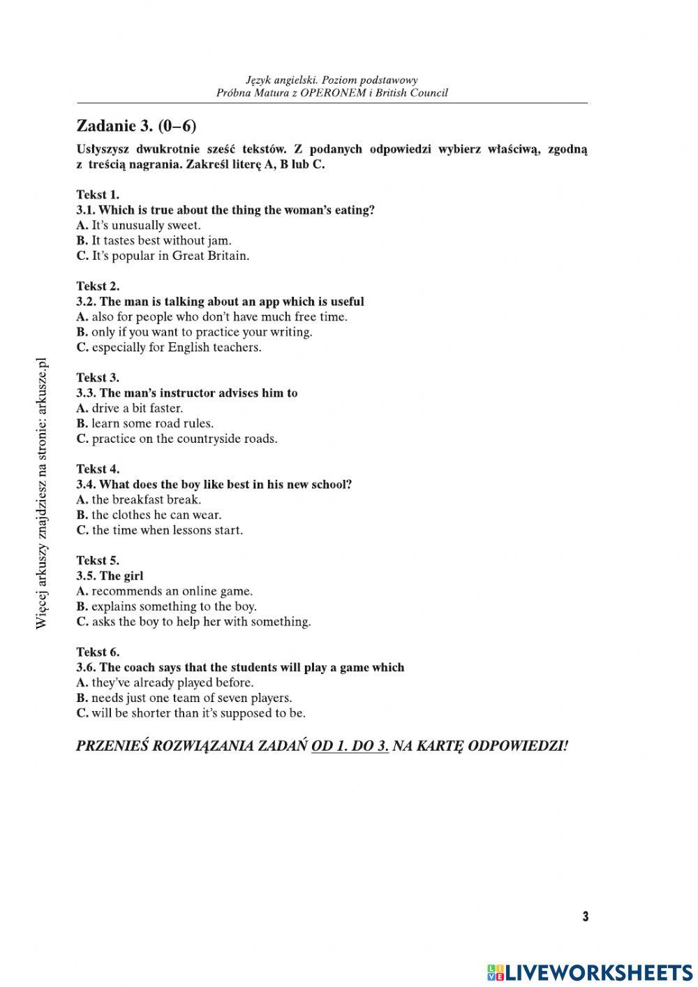 Operon 2019 listening PP