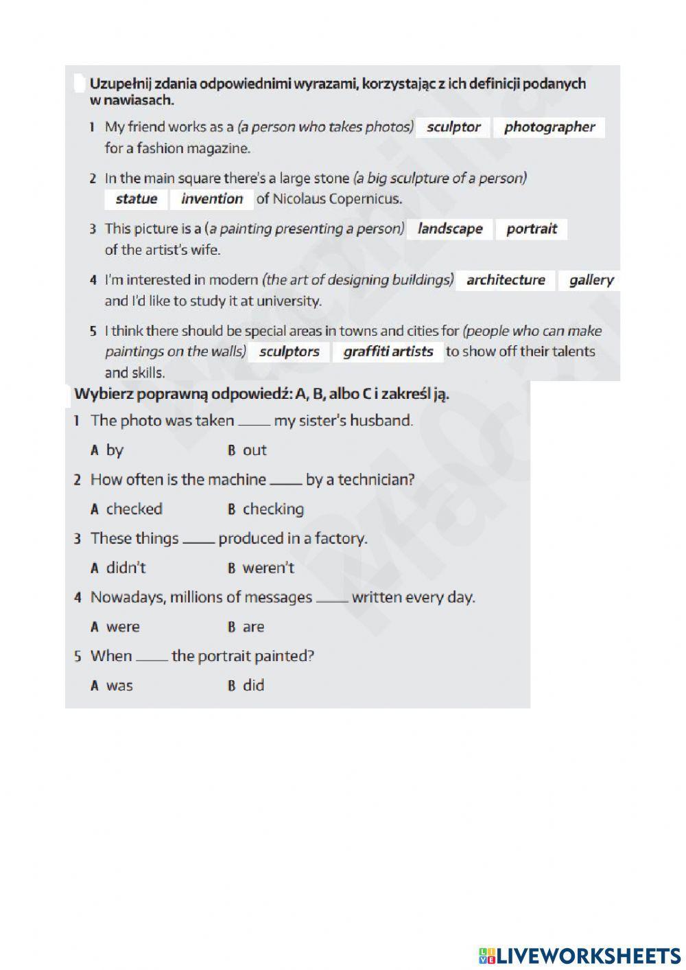 Brainy 7 unit 5 test for dyslectic students