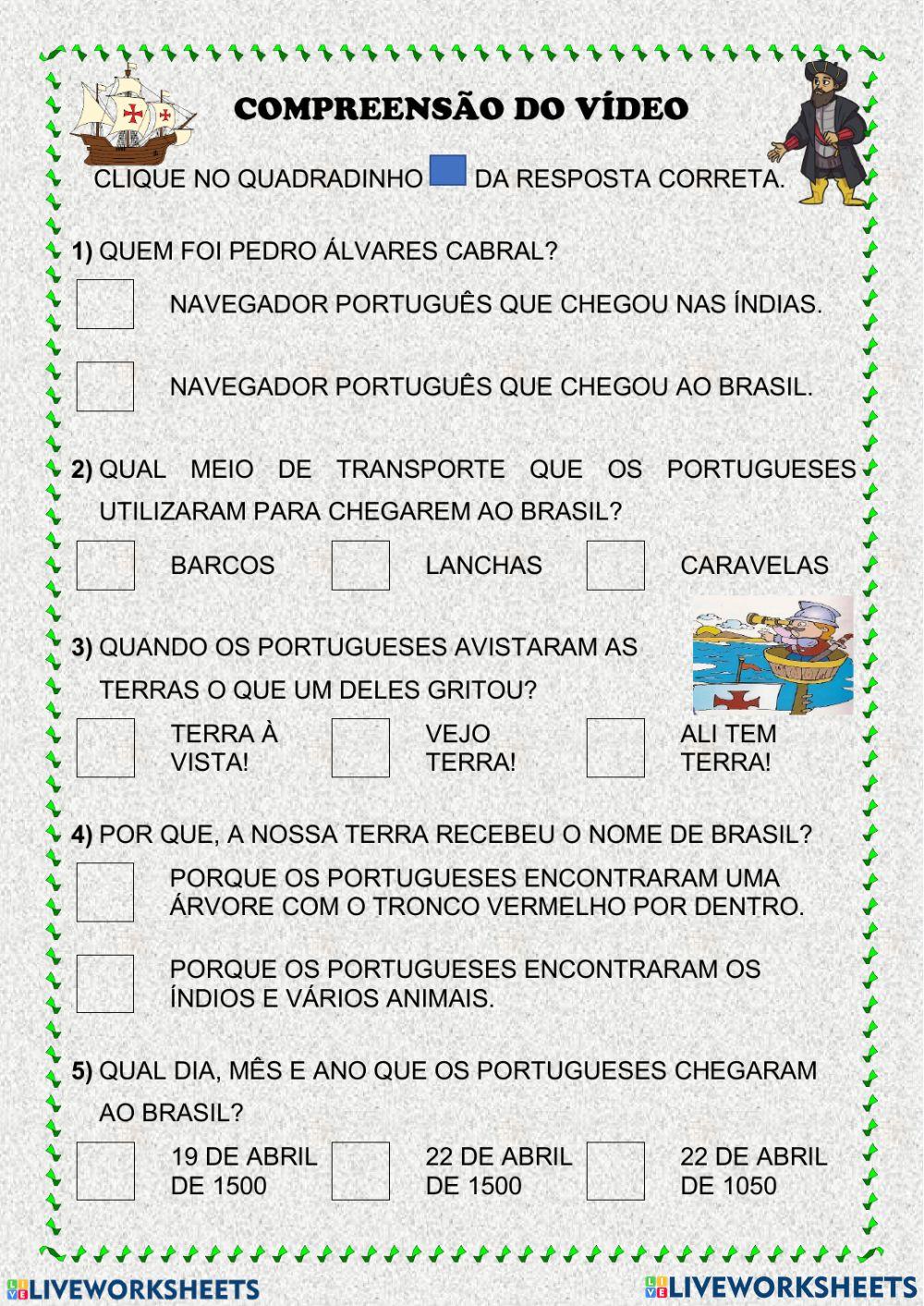 Descobrimento do brasil