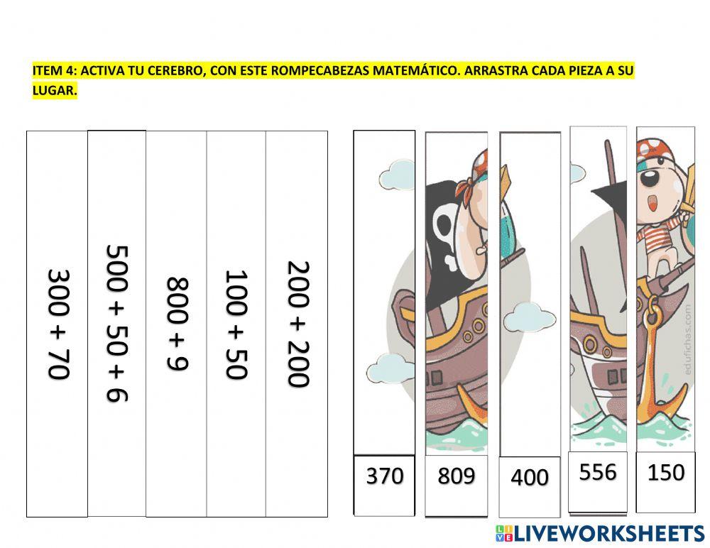 Lenguaje,  Matemática y Artes Visuales.