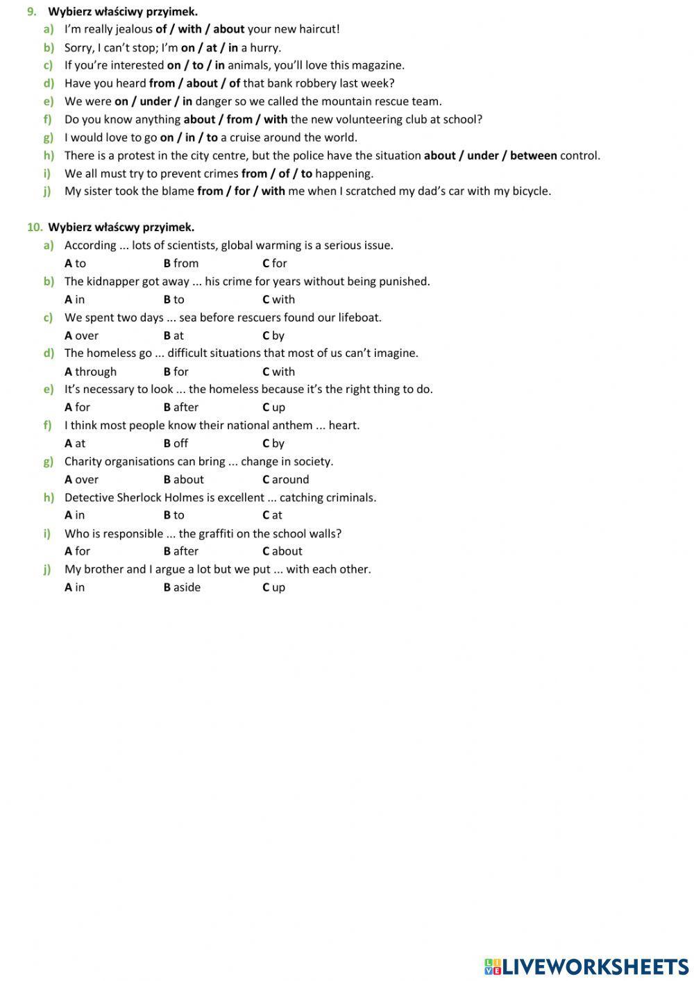 E8 U14 Życie Społeczne Grammar