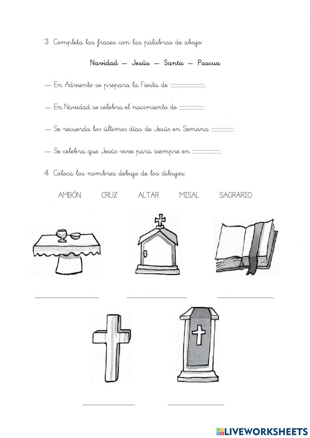 Evaluación Unidad 6 1º Primaria