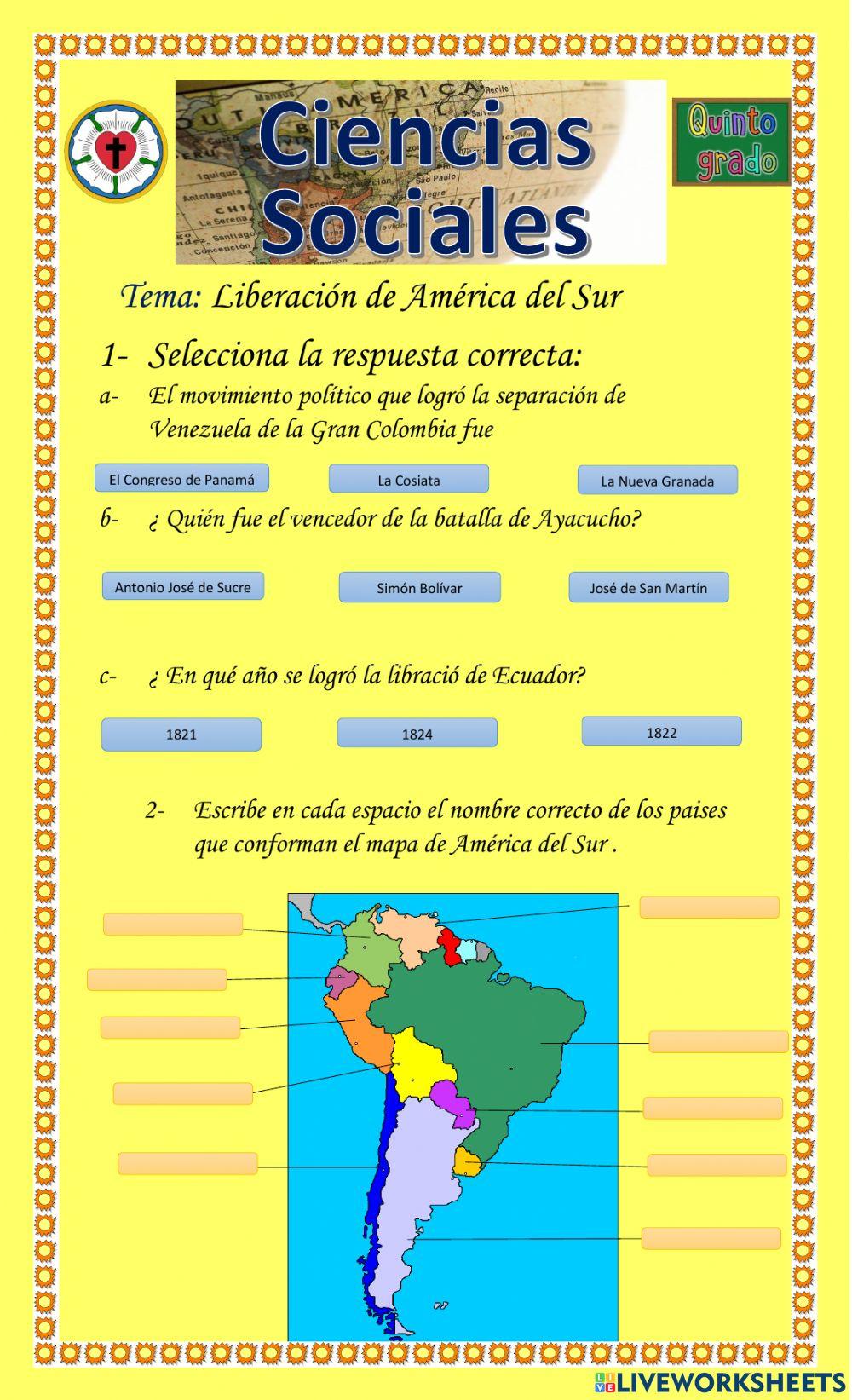 Liberación de América del Sur