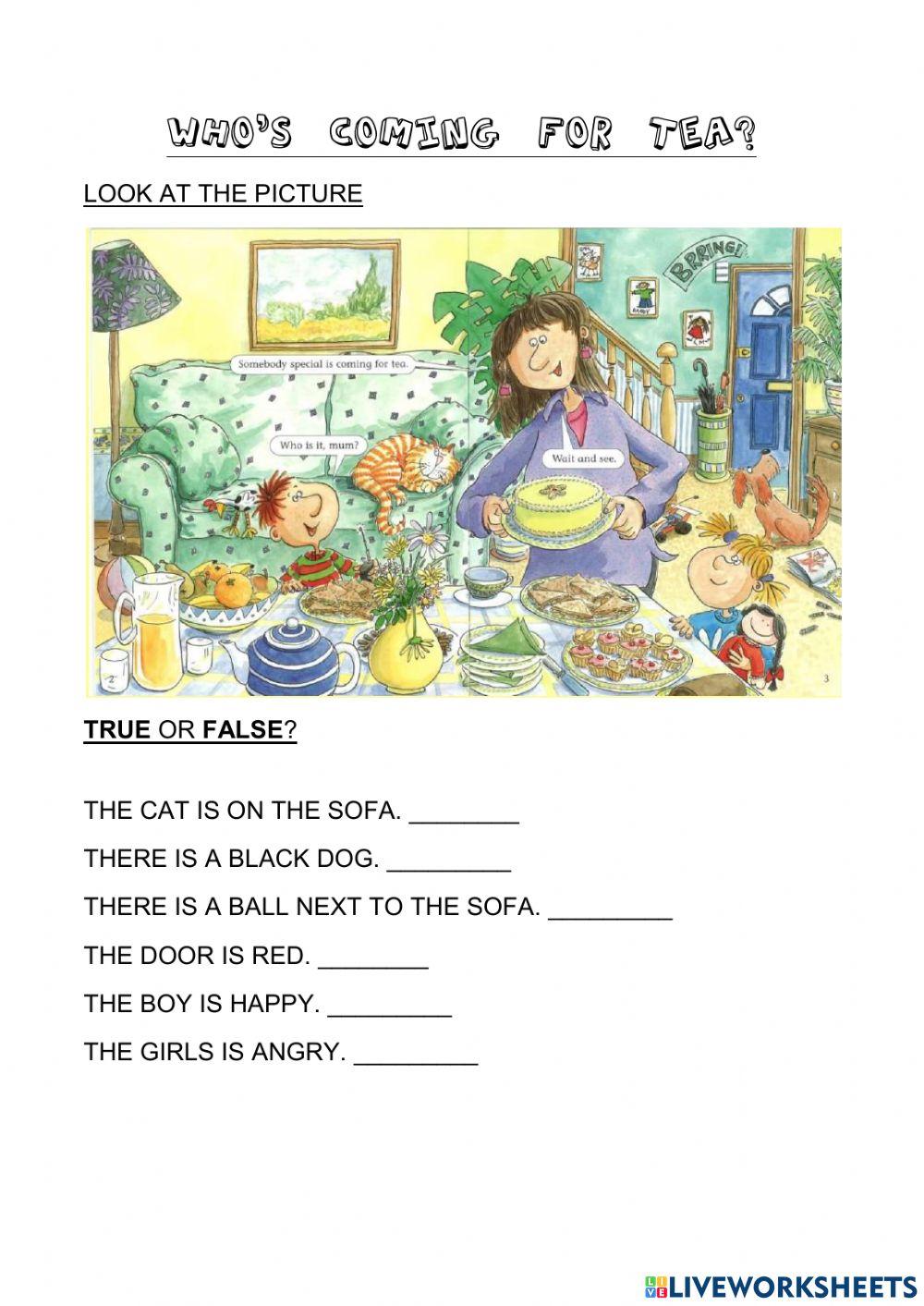 Who-s coming for tea?