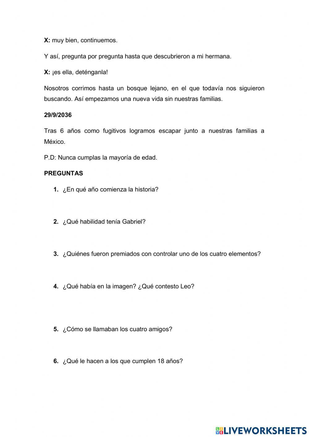 Un tiempo complicado