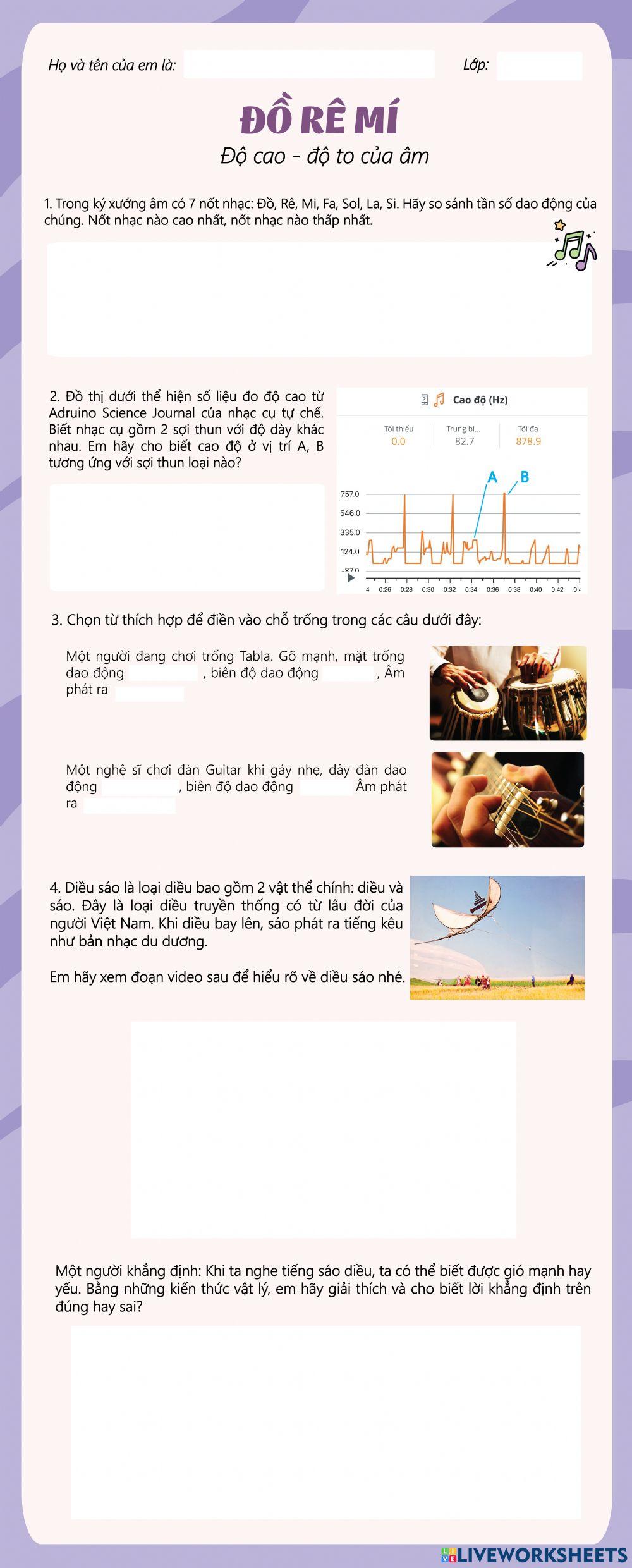 Chủ đề ĐỒ RÊ MÍ