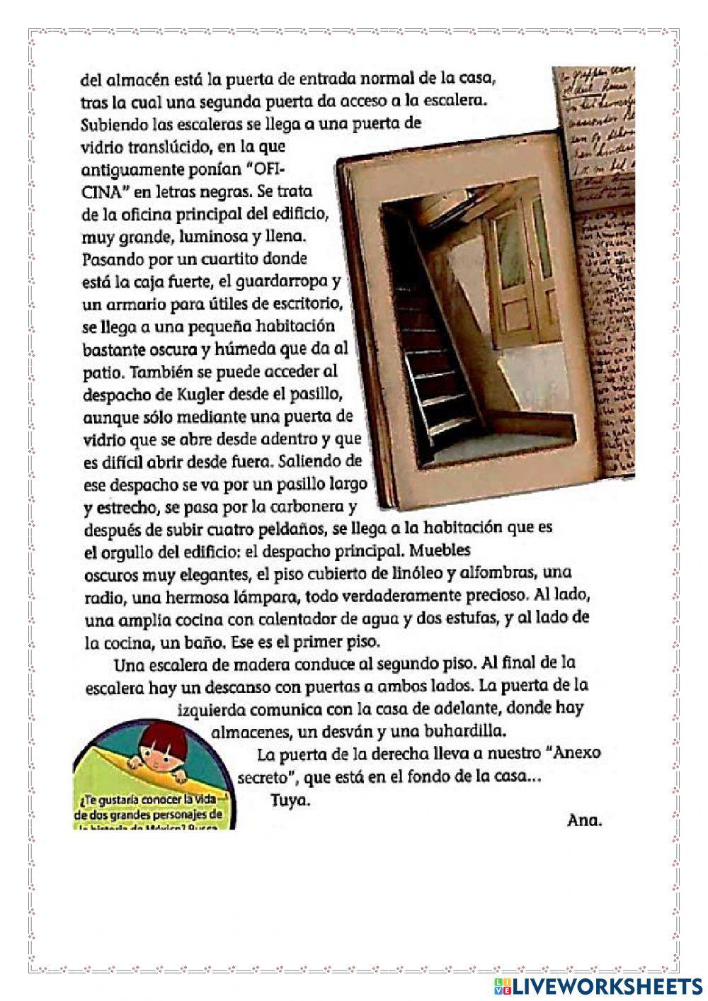 Fragmentos: Diario de Ana Frank