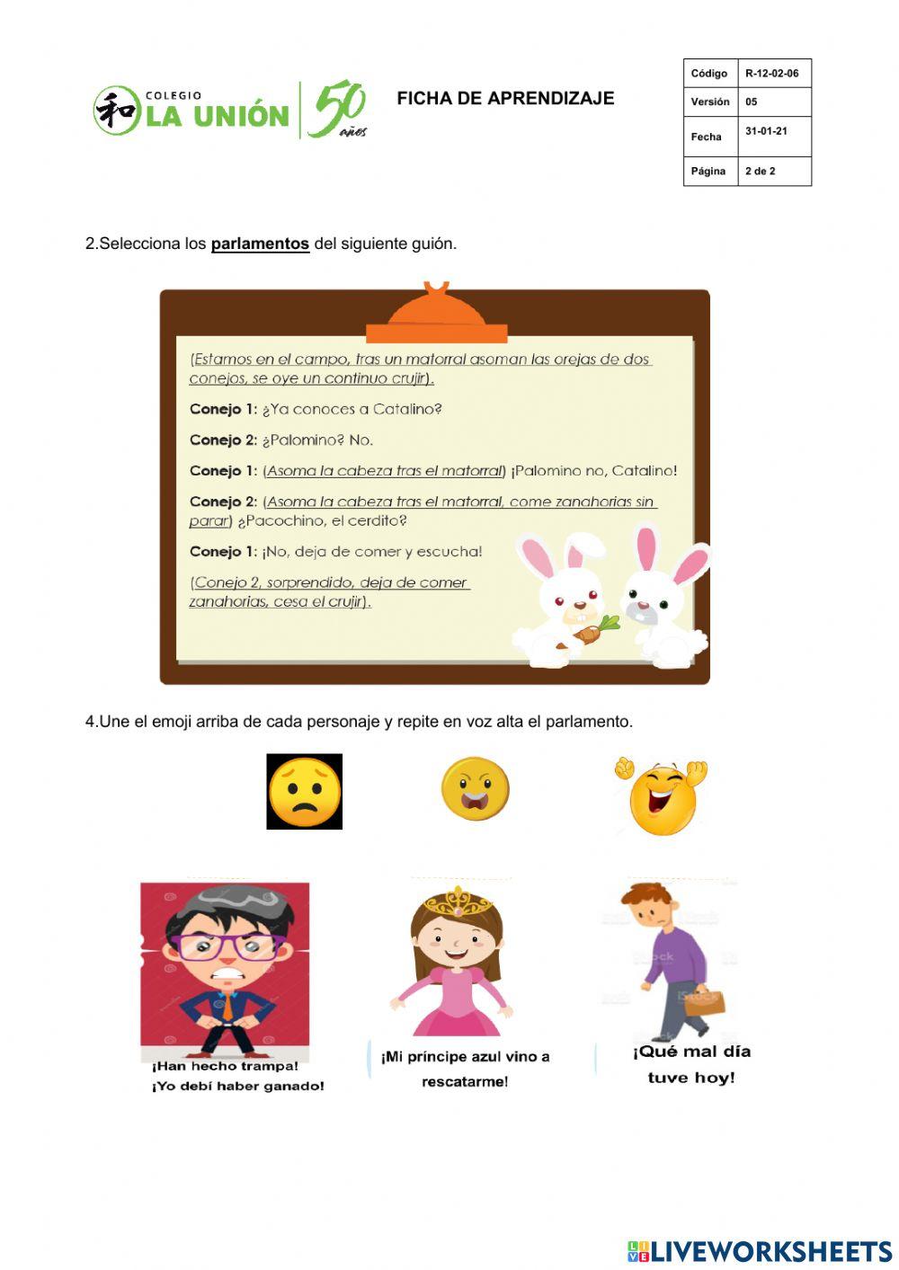 Elementos de un guión teatral