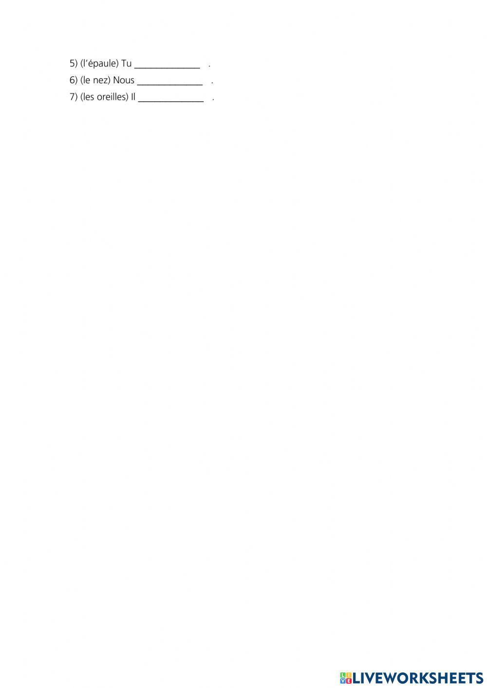 Revision possessifs combien etc