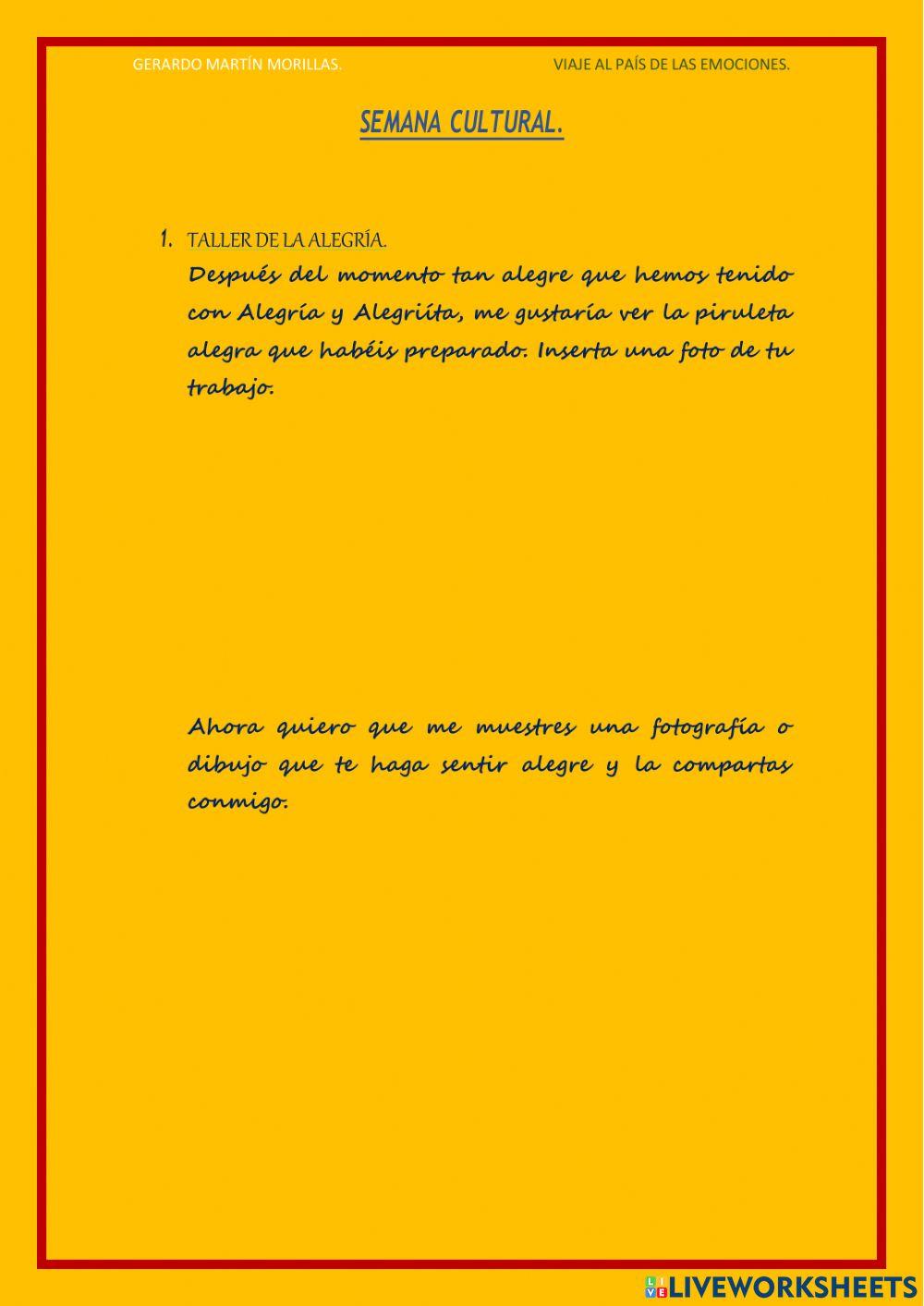 Viaje al país de las emociones.