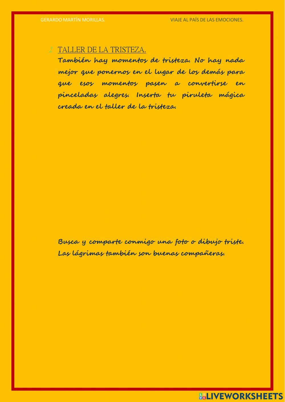 Viaje al país de las emociones.