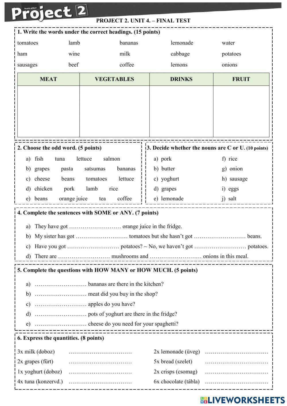 4974803 project 2 unit 4 test sheet evifabu97