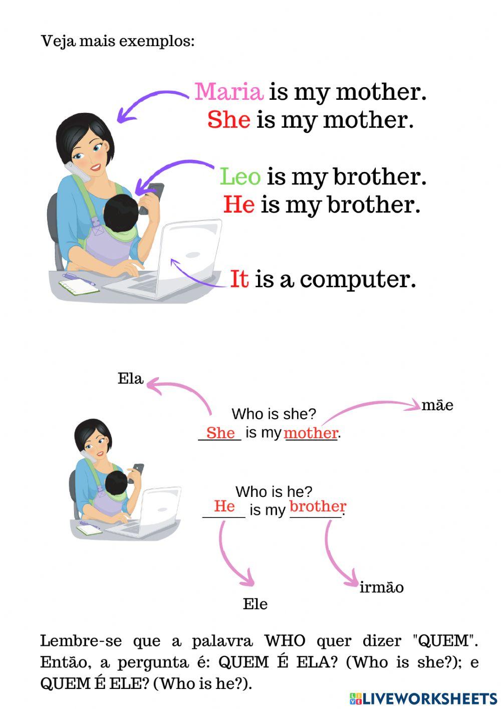 Personal Pronouns
