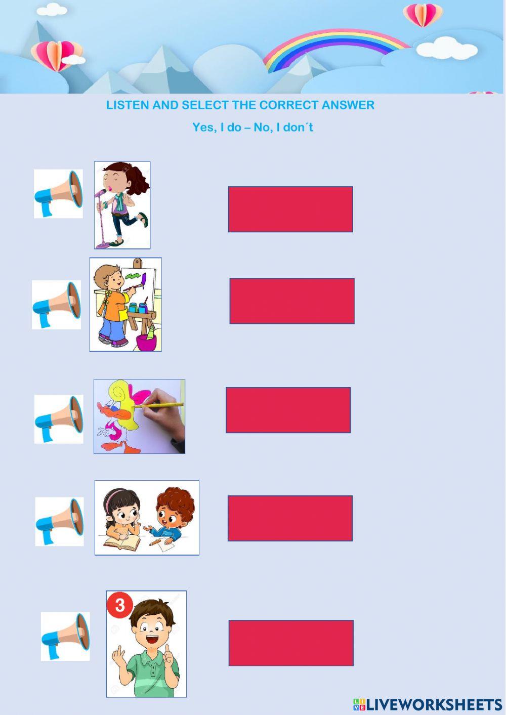 What do you do at school?