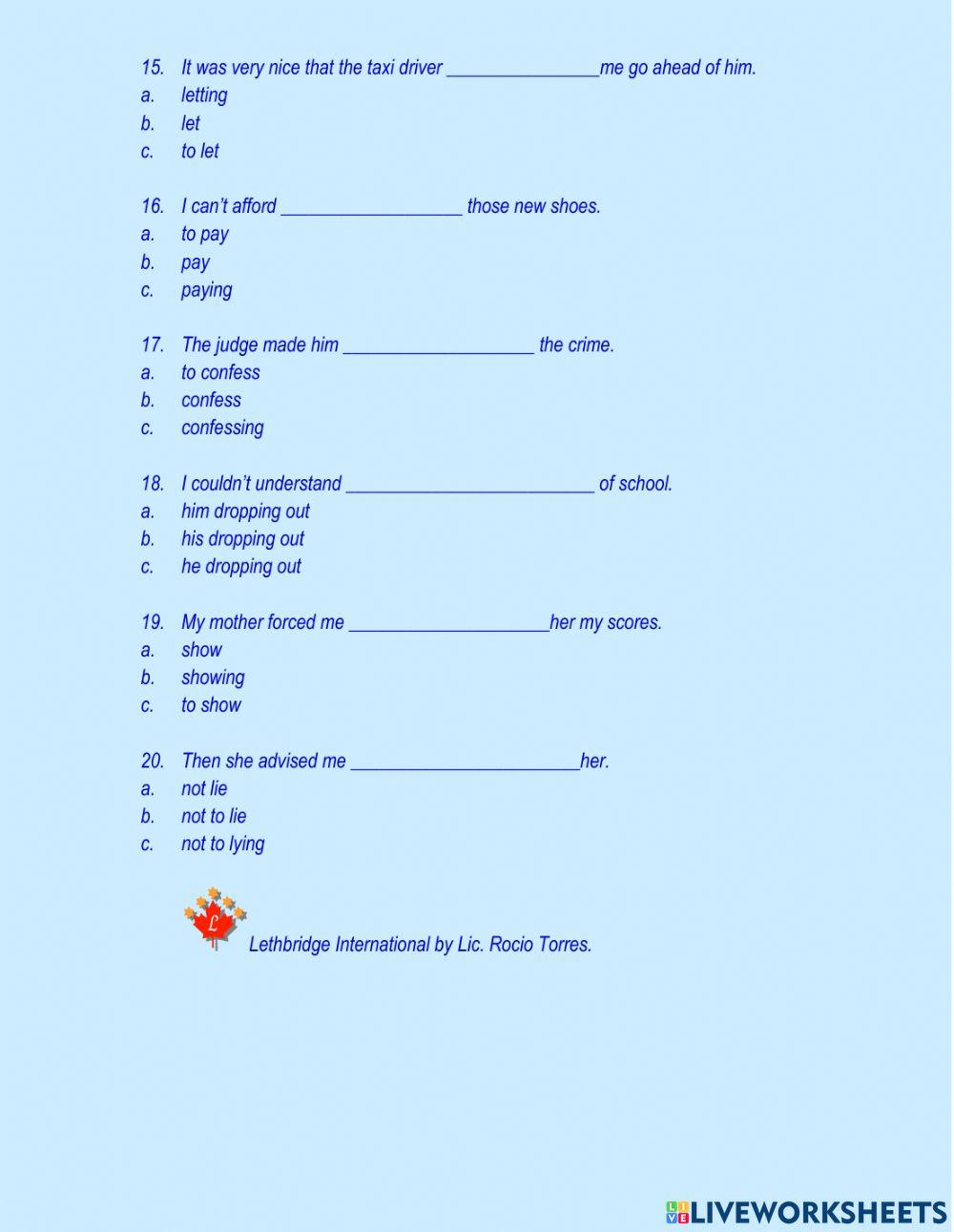 Gerunds vs infinitives vs base form