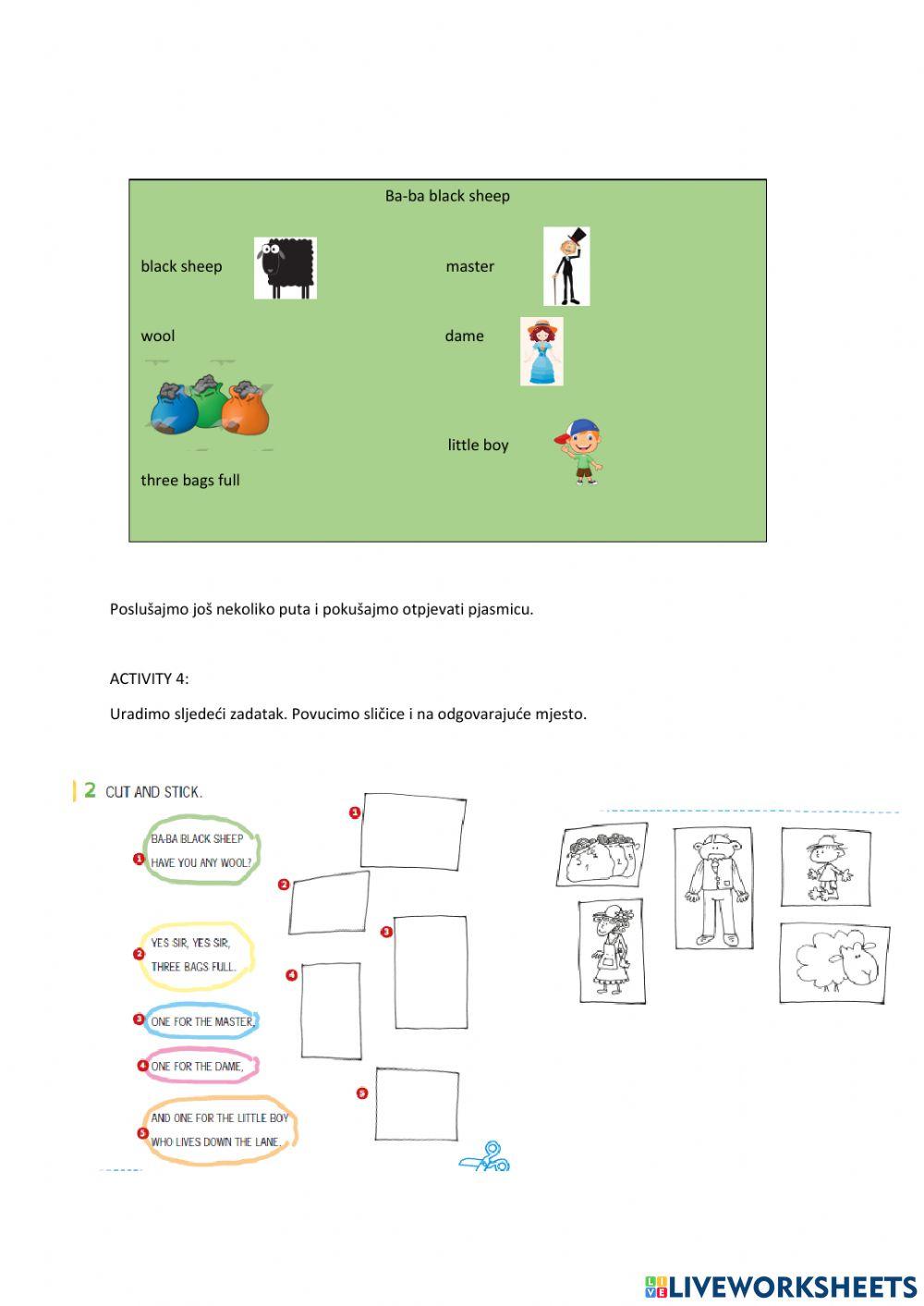 Ba ba black sheep (u4l3)