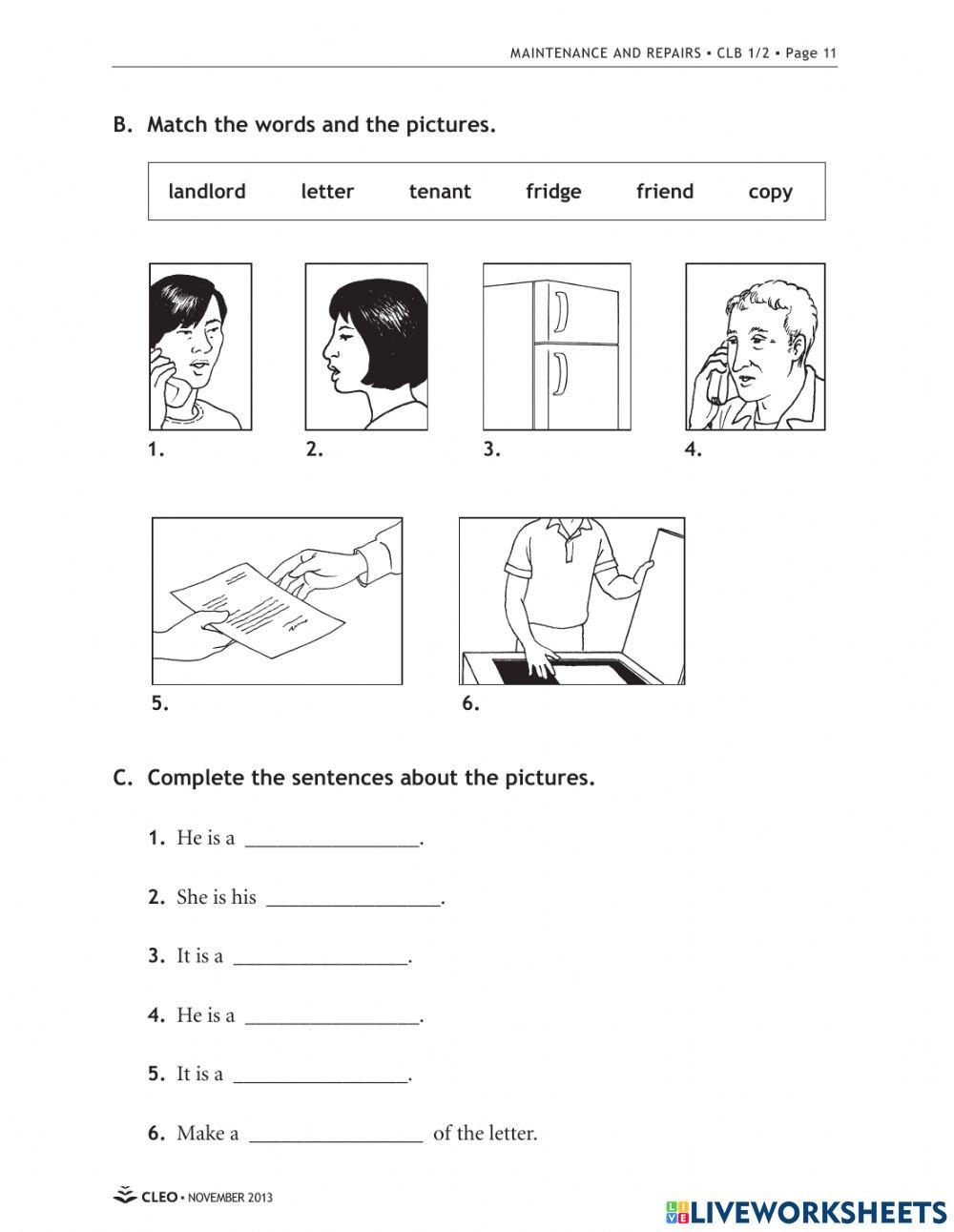 Apartment Problems - My fridge is broken