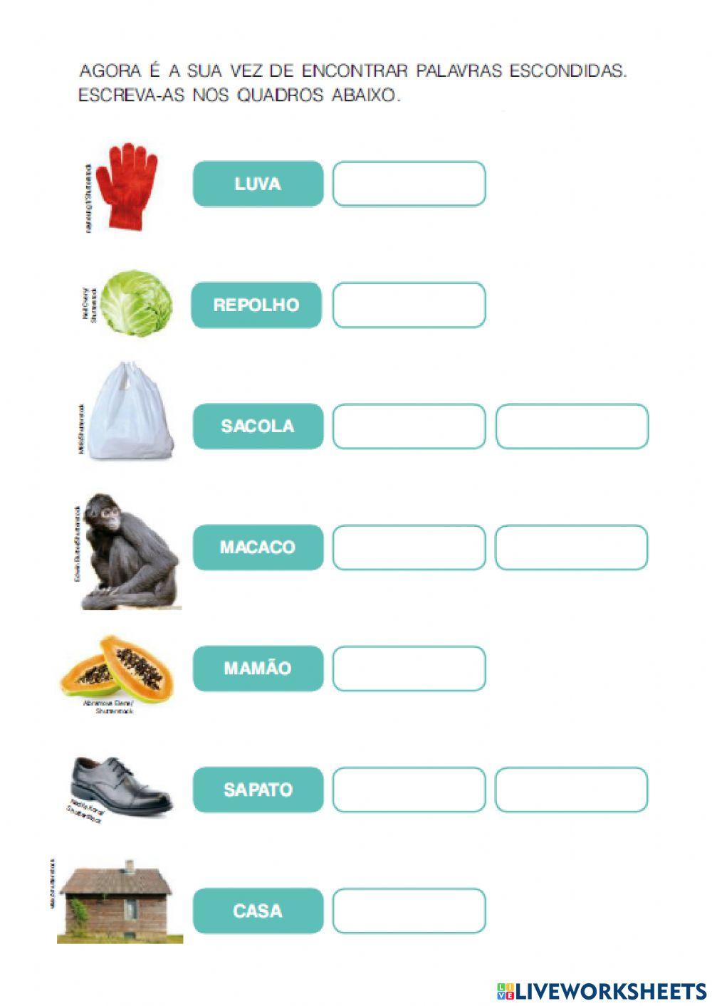 Lingua portuguesa e matemática